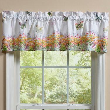 Butterfly Oasis Valance Multi Bright 60 x 14Image