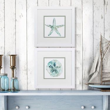 Sandstar Framed Wall Art Multi Cool Set of TwoImage