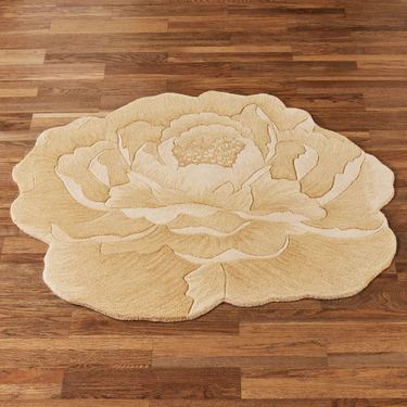 Amara Round Rug GoldImage