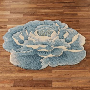 Delilah Round Rug BlueImage