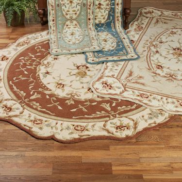 Rose Aubusson Rectangle RugImage