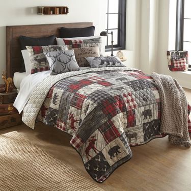 Timber Mini Quilt Set Multi WarmImage