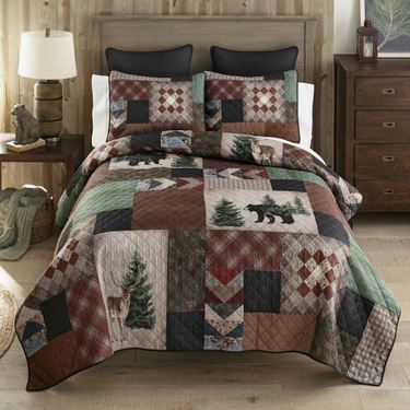 Greenwood Patch Mini Quilt Set Multi WarmImage
