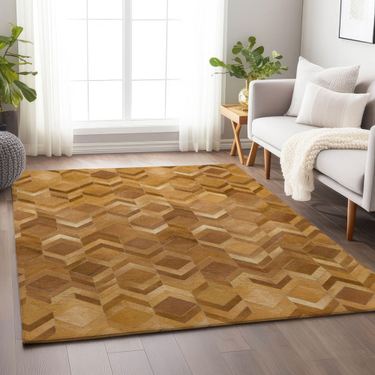 Geometric Illusion Rectangle RugImage