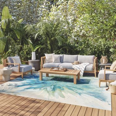 Fairuz Rectangle Rug Multi Cool 53 x 73Image