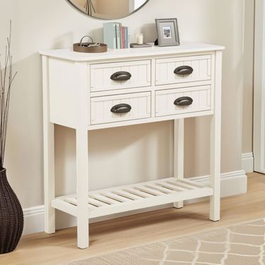 Baxley Console Table WhiteImage