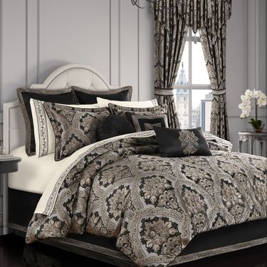 Harriman Comforter Set BlackImage
