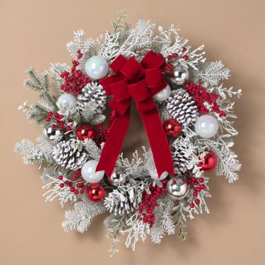 Winter Frost Wreath WhiteImage