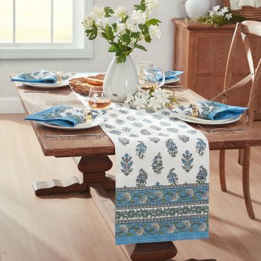Classic Tropez Table Runner White 13 x 70Image