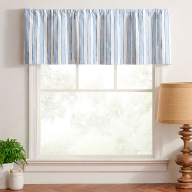 Breeze Stripes Tailored Valance 50 x 16Image