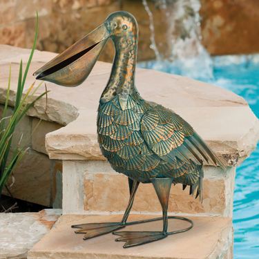 Gus The Pelican Sculpture BronzeImage