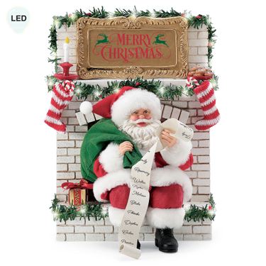 Down the Chimney Clothtique RedImage
