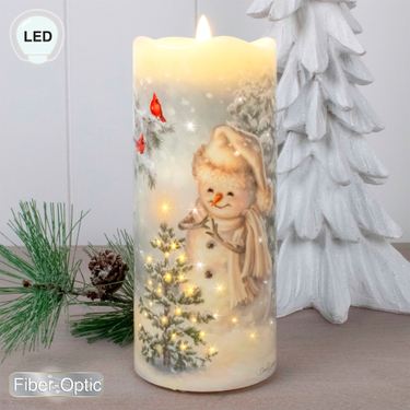 Silent Night LED Candle IvoryImage