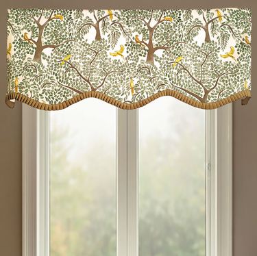Imperial Perch Scalloped Valance 50 x 17Image