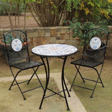 Bella Blue Bistro Table OnlyImage
