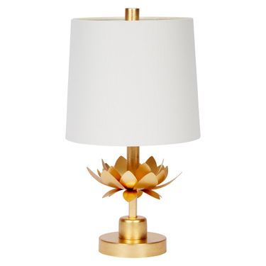 Lotus Aurora Mini Accent Lamp GoldImage