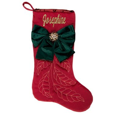 Festive Bow StockingImage