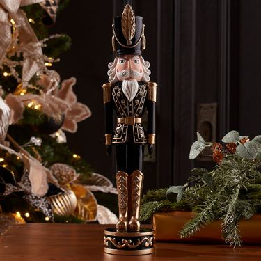 Christmas Soldier Figure Black/GoldImage
