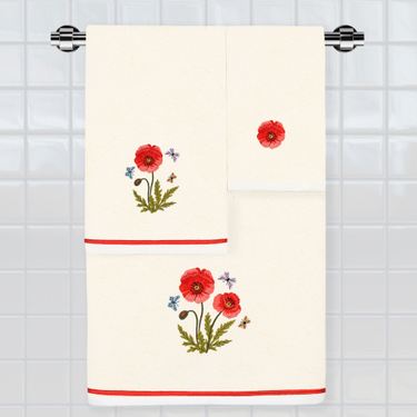 Polly Bath Towel Set Bath Hand FingertipImage