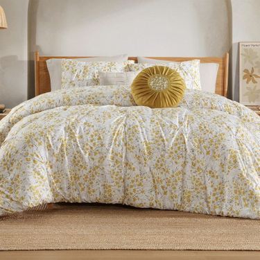 Selma Comforter Bed Set Golden YellowImage
