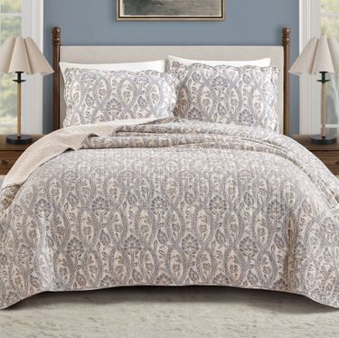 Jonas Mini Quilt Set EcruImage