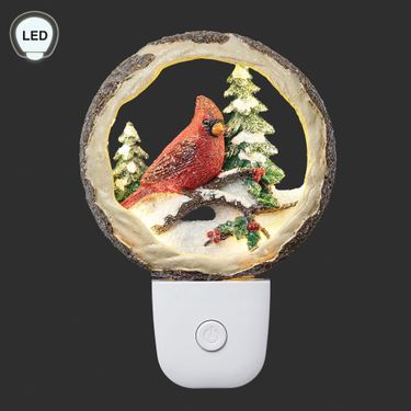 Woodland Cardinal Nightlight Multi WarmImage