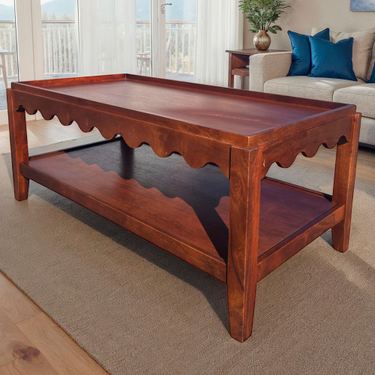 Sienna Scallop Coffee TableImage