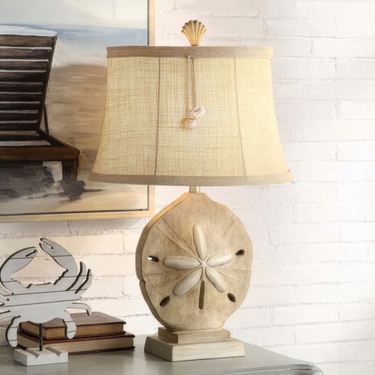 Sand Dollar Table Lamp Light BrownImage