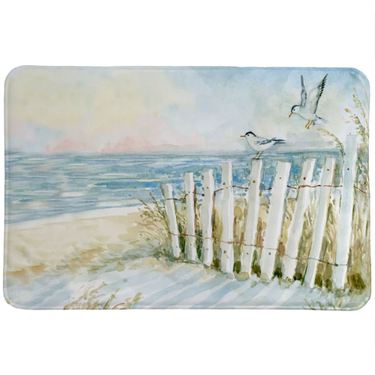 Coastal Dunes Comfort Mat Light Blue 34 x 21Image