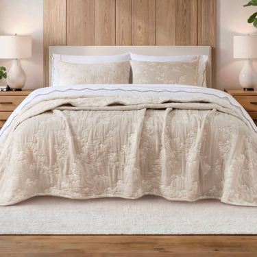 Catalina Botanical Mini Quilt Set LinenImage