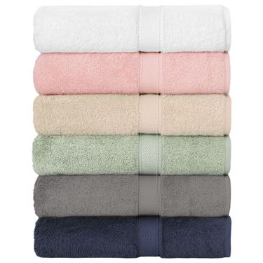 Sinemis Six Piece Bath Towel Set Six Piece SetImage