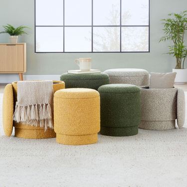 Marla Upholstered Storage Ottomans Set of TwoImage