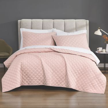Solid Percale Mini Quilt SetImage