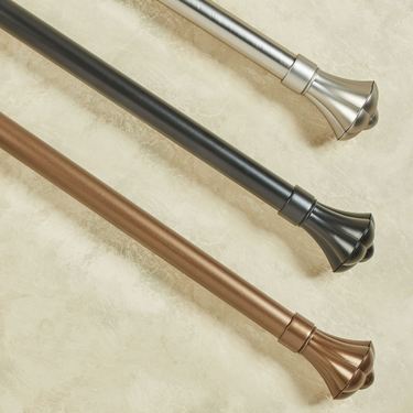 Orchid Decorative Curtain Rod SetImage