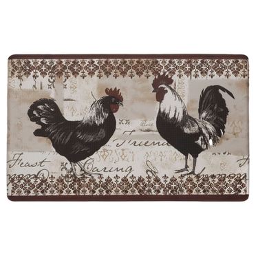 Rooster Anti Fatigue Comfort Mat Multi Warm 30 x 18Image