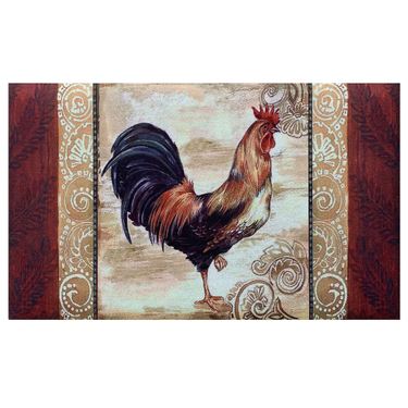 Morning Call Rubber Doormat Multi Warm 30 x 18Image