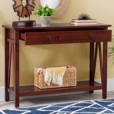 Titian Console Table Natural CherryImage