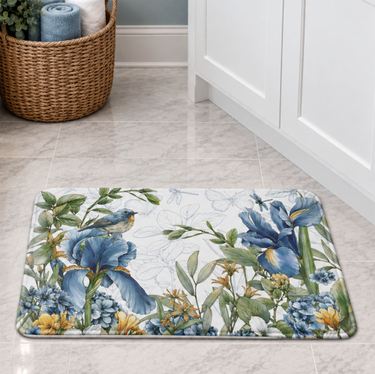 Blue Botanica Comfort Mat 34 x 21Image