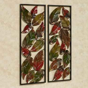 Autumn Impression Wall Art Set Multi Earth Set of TwoImage