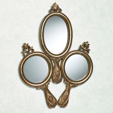 Lavonne Wall Mirror Aged GoldImage