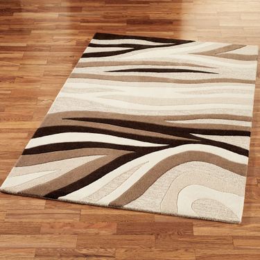 Sandstorm Rectangle Rug Natural BrownImage