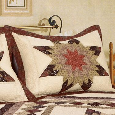 Heirloom Quilted Sham Champagne StandardImage