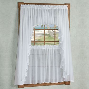 Sea Glass II Long Swag Valance PairImage