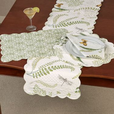 Althea Table Runner Light Cream 14 x 51Image