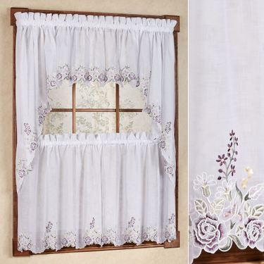 Isabella Embroidered Tier PairImage