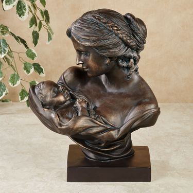 Mothers Love Table Sculpture BronzeImage