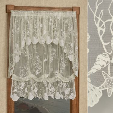 Sea Treasures Lace Balloon Shade 56 x 63Image