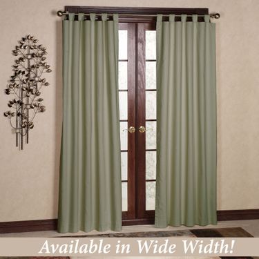 Weathermate Solid Tab Curtain PairImage