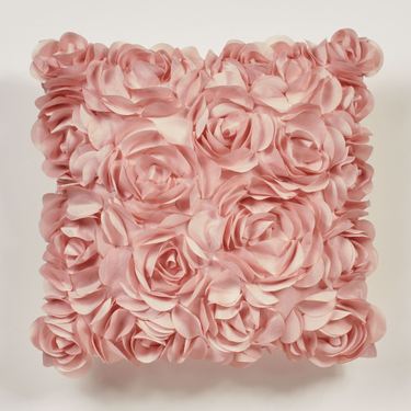 Blush Rose Tailored Pillow 16 SquareImage