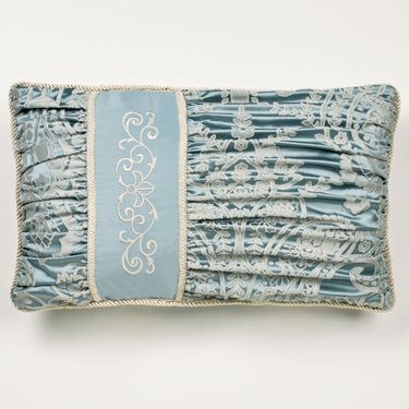 Regency Corded Pillow Parisian Blue RectangleImage